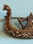 Брошка в Дамасценски стил гондола с гондолиер за КОЛЕКЦИЯ 51668, снимка 3