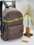 Раница Louis Vuitton-кафяво каре кодVL45H, снимка 1 - Раници - 44459640