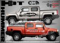 HUMMER H3 EV стикери надписи лепенки фолио SK-SJV1-H-H3ev, снимка 2