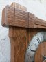 дървен немски стенен часовник jvs, снимка 3