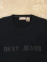 DKNY Jeans плетен пуловер употребяван, черен, размер S, снимка 3