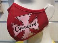 Маска за многократна употреба Choppers, трипластова, снимка 2