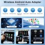Нов CarPlay Безжичен Bluetooth адаптер за Android Auto USB C донгъл за OEM за Автомобил Кола, снимка 4
