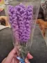Ръчно изработен букет плетен на една кука, цвете зюмбюл, снимка 1