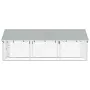 vidaXL Дворна клетка за кучета с покрив, 400x200x150 см, снимка 8