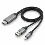HDMI кабел за iPhone телефон с Lightning порт, снимка 1