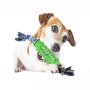Каучукова кучешка играчка за почистване зъби Каучукови кучешки играчки за зъби Играчки за кучетата, снимка 1
