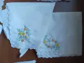 Сватбени ретро кърпички бродерия , снимка 6