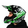 Спортна кросова мото каска за ATV и офроуд, снимка 4