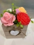 цветя изработени с глицеринов ароматен сапун и Българска роза 🌹 Стара Загора Център ., снимка 9