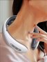 Електромагнитен масажор за врат с USB зареждане , снимка 1 - Масажори - 42497649