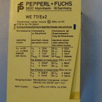 междинно реле Pepperl+Fuchs WE 77/Ex2 220V switch amplifier control circuits, снимка 5 - Резервни части за машини - 39383095