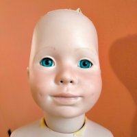Порцеланова кукла Thelma Resch с дефект 1992 62 см, снимка 3 - Колекции - 39842182