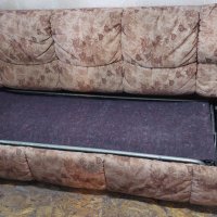 Разтегателен диван и два фотьола, снимка 2 - Дивани и мека мебел - 41495106