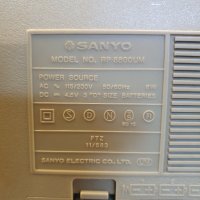 Радио Sanyo RP 8800UM В отлично техническо състояние, добър външен вид., снимка 9 - Радиокасетофони, транзистори - 41588437