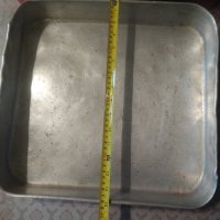 Алуминиеви тави за печене квадрат и правоъгълна, черпак алпака , снимка 6 - Прибори за хранене, готвене и сервиране - 42106290