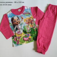 Памучни пижами за момиче - различни модели, снимка 4 - Детски пижами - 35564039