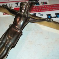 кръст с христос 25х13см-внос германия 0301231642, снимка 10 - Антикварни и старинни предмети - 39175952