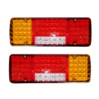 2 БРОЯ LED Диодни стопове 12V за ремарке платформа каравана, снимка 1 - Аксесоари и консумативи - 42221135