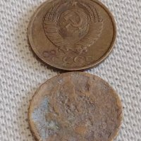 Лот монети 10 броя копейки СССР различни години и номинали 39370, снимка 5 - Нумизматика и бонистика - 44143178