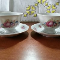 Полски порцелан чаши за чай , снимка 3 - Антикварни и старинни предмети - 40556123