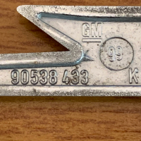 Емблеми GM 90538433 и надпис за Опел, снимка 3 - Аксесоари и консумативи - 36160960