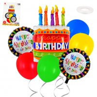 Комплект Балони "HAPPY BIRTHDAY" /7 броя/, снимка 1 - Декорация за дома - 35870929