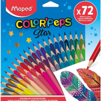 Цветни моливи Maped Color Peps - 72 цвята, снимка 1 - Рисуване и оцветяване - 36340443