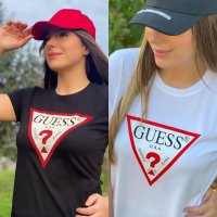 Guess t shirt дамски тениски свободна кройка , снимка 1 - Тениски - 40911798