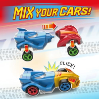 Нов Специален T-Racers Камион Ice Launcher - Създай и Стартирай деца играчка подарък, снимка 7 - Коли, камиони, мотори, писти - 44571533
