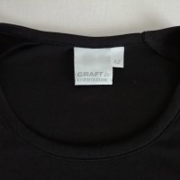 Craft дамска спортна тениска с къс ръкав в черен цвят р-р L, снимка 3 - Тениски - 41335675