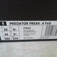 Adidas Predator Freak .4 FxG Нови Оригинални Футболни Калеври Бутонки Обувки Номер 44 , снимка 10 - Футбол - 41529091