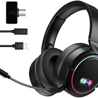 Нови Bluetooth Безжични геймърски слушалки с микрофон , снимка 1 - Слушалки за компютър - 41746994