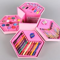 Розов комплект за рисуване!, снимка 1 - Рисуване и оцветяване - 42170148