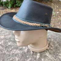 Каубойска шапка Естествена кожа Модел Лукс, снимка 7 - Шапки - 41883509