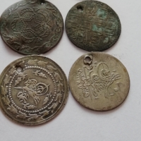 Стари сребърни турски монети. , снимка 7 - Нумизматика и бонистика - 36041706