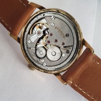 Швейцарски позлатен мъжки ръчен часовник ETERNA , снимка 8 - Мъжки - 39004308