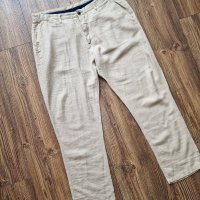 Страхотни мъжки панталони SPRINGFIELD, размер 46 / L,  без забележки  като  нови, 100% лен , снимка 3 - Панталони - 41570751