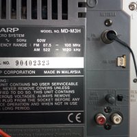 Sharp MD-M3 аудио система без колони, снимка 3 - Аудиосистеми - 40234710