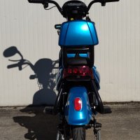 Електрически скутер 350W 20Ah батерия модел MK-K син цвят, снимка 7 - Мотоциклети и мототехника - 40534753