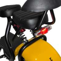 Електрически скутер BIG CITY HARLEY 1500W 60V/12AH Yellow, снимка 9 - Мотоциклети и мототехника - 44659737