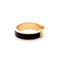 Златен дамски пръстен Hermes 2,70гр. размер:57 14кр. проба:585 модел:22456-2, снимка 2 - Пръстени - 44517788