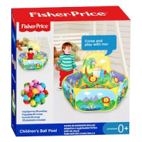 Fisher Price Детски басейн с 25 цветни топчета, снимка 7 - Играчки за стая - 36375624