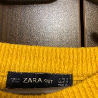 Жълта блуза Zara , снимка 5 - Блузи с дълъг ръкав и пуловери - 40217573