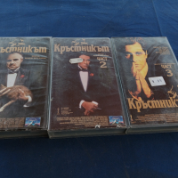 Кръстникът 1,2,3 VHS Видеокасети, снимка 1 - Екшън - 44594908