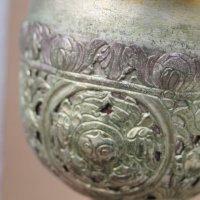 Сребърна чаша с позлата ''Потир'', снимка 18 - Антикварни и старинни предмети - 44389972