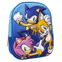 Детска раница Sonic The Hedgehog 3D – 31cm 8445484299922, снимка 1 - Раници - 41801674