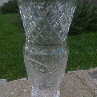 голяма кристална ваза , снимка 5 - Вази - 44933762