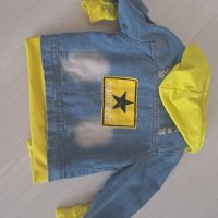 Детско дънково яке , снимка 2 - Детски якета и елеци - 42290130