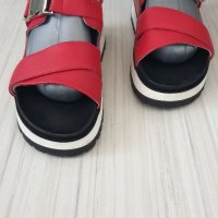 Dirk Bikkembergs Leather Mens Size 44/27.5 - 28см ОРИГИНАЛ! Мъжки Сандали!, снимка 2 - Мъжки сандали - 41543167